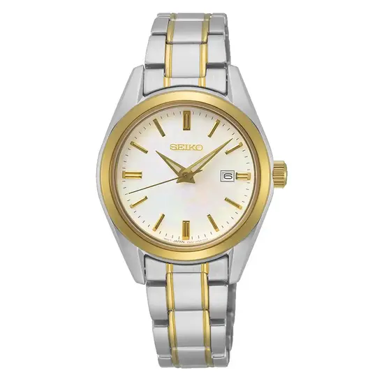 Zegarek damski Seiko Classic SUR636P1, Wersja: żółte złoto2 