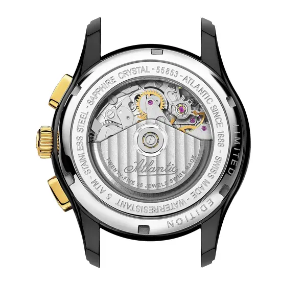 Zegarek męski Atlantic Worldmaster Prestige Krzysztof Hołowczyc Limited Edition 55853.46.95LE , 3 image