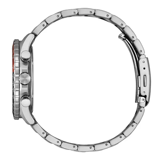 Stalowa koperta w zegarku Citizen Sporty Chrono AT2566-88E