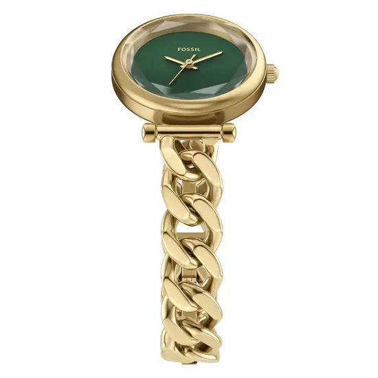 Biżuteryjna bransoleta zegarka Fossil Carlie