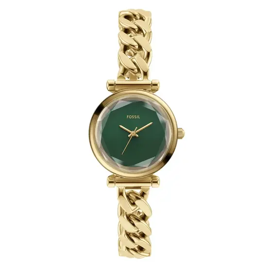 Modny zegarek damski Fossil w kolorze złotym