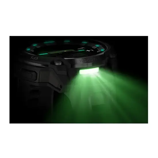 Latarka LED w zegarku Garmin