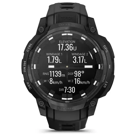 Kalkulator balistyczny w zegarku Garmin
