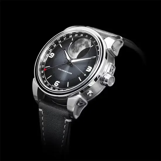 Zegarek męski Schaumburg Perpetual MooN Parallax III SCH-MOONPR3, Wersja: czarna , 2 image