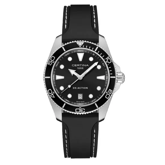 Zegarek nurkowy Certina DS Action Diver C048.410.17.051.00 na pasku gumowym