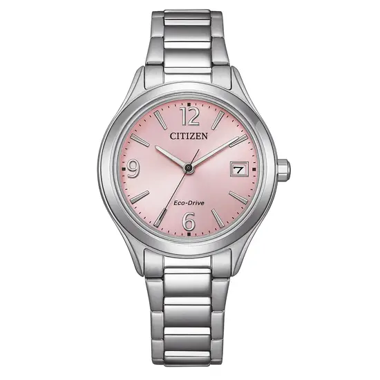Zegarek damski Citizen Trendy Colors FE6121-67X z różową tarczą