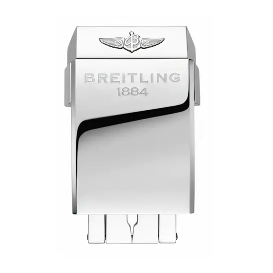 Zapięcie do pasków gumowych Breitling, polerowane