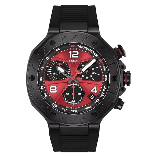 Czarny zegarek męski Tissot MotoGP 2026 w limitowanej edycji
