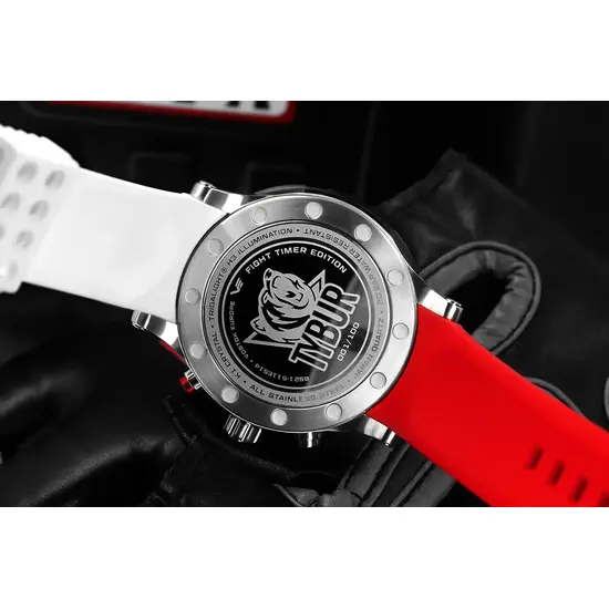 Dekiel Vostok Europe Batiscafos Chrono Tybur Fight Timer Edition z grawerem Niedźwiedzia