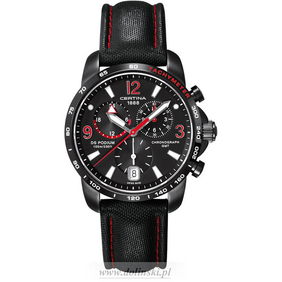 Oryginalny pasek do zegarków Certina DS Podium Big Size Chrono GMT