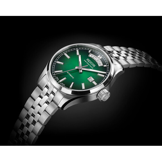 Zegarek Epos Passion Day Date 3501.142.20.93.30 na bransolecie stalowej