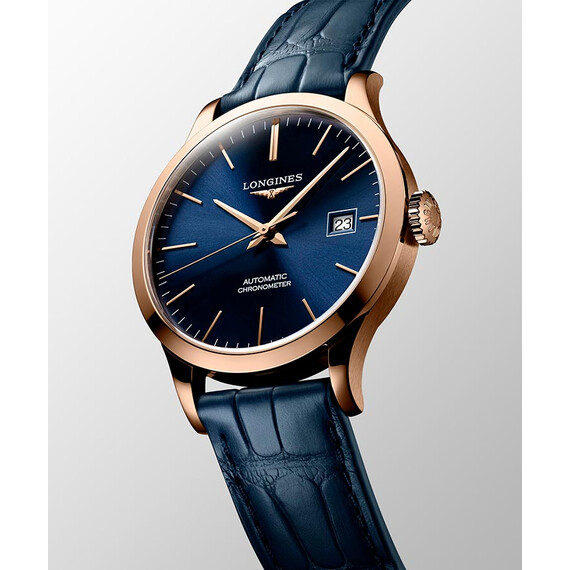 Chronometr Longines Record L2.820.8.92.2
