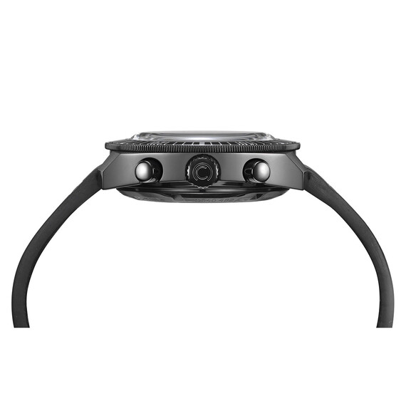 Czarna koperta zegarka Certina DS Chronograph Automatic 1968 C040.462.36.041.00