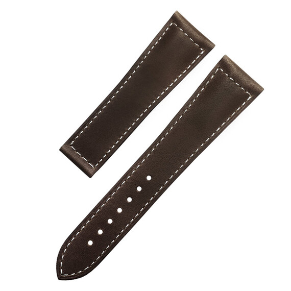 Longines L682165903 brązowy pasek do zegarków Longines Spirit Zulu Time