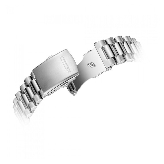 Zapięcie bransolety Citizen Mechanical otwierane za pomocą przycisków