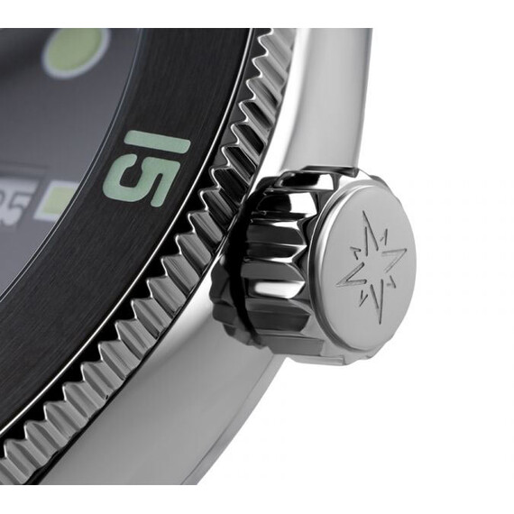 Koronka ze żłobieniem ułatwiającym uchwyt