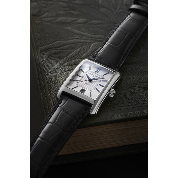 Frederique Constant zegarek męski w stylu art deco