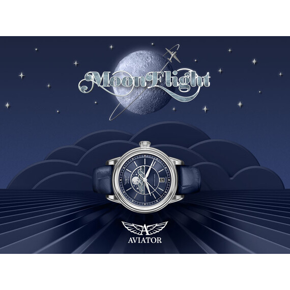 Szwajcarski zegarek Aviator