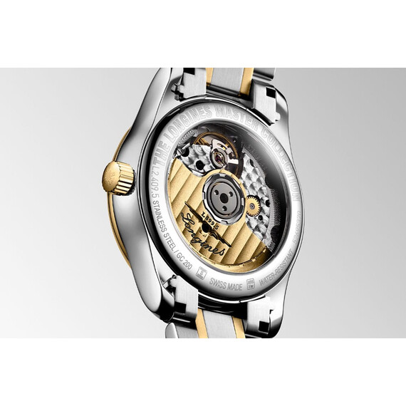 Tył zegarka Longines