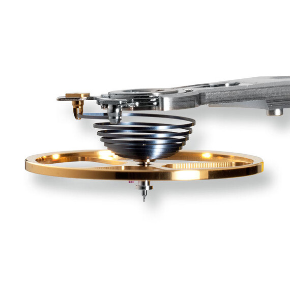 Krzemowa sprężyna włosowa Ball