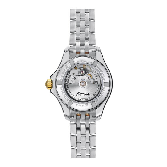 Tył zegarka Certina