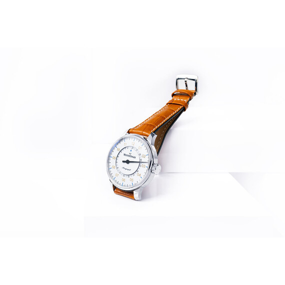 Jednowskazówkowy zegarek męski vintage MeisterSinger Perigraph