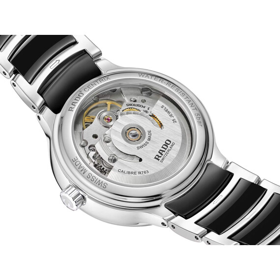 Przeszklony dekiel zegarka Rado Centrix