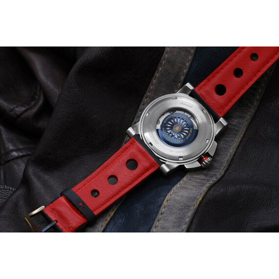 Niebieski rotor mechanizmu automatycznego