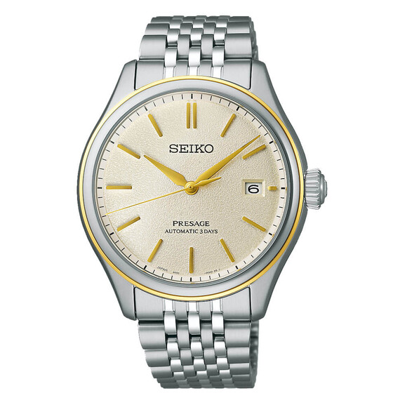 Męski zegarek Seiko Presage na bransolecie
