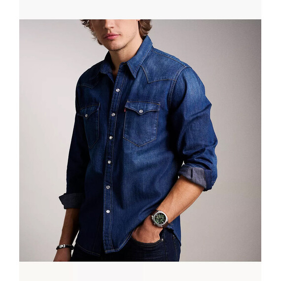 Zegarek Fossil Machine na nadgarstku