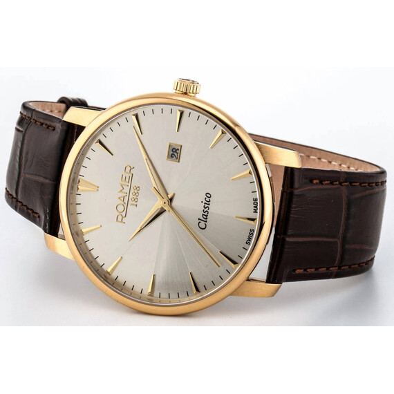 Zegarek Roamer Classico z szarą tarczą