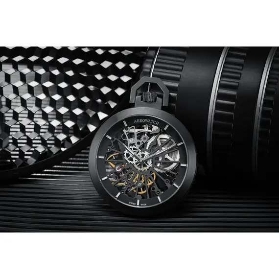 Kieszonkowy zegarek Aerowatch Lepine Skeleton 50829 NO03 SQ
