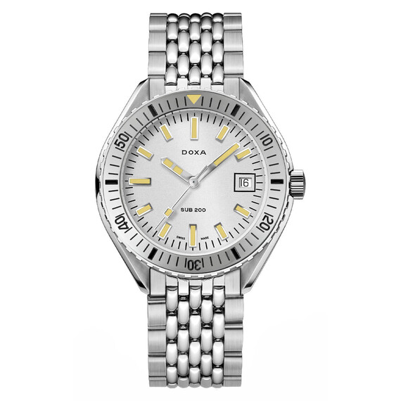 Nurkowy zegarek męski Doxa SUB 200 na bransolecie