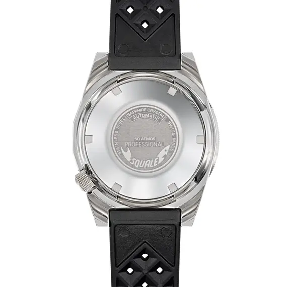 Zakręcany dekiel w zegarku Squale 1521 Blue Ray 1521PROFD.HT