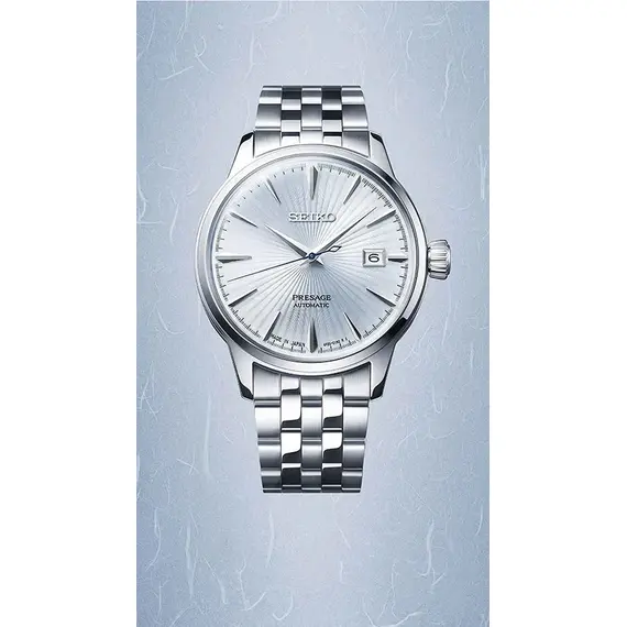 Zegarek męski Seiko Presage Cocktail Time SRPE19J1, Wersja: niebieska , 4 image