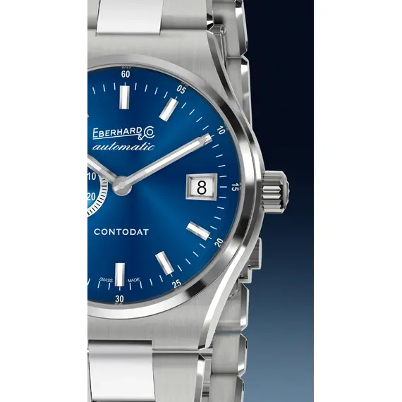 Zegarek męski Eberhard Contodat Automatic 41156.01 CA2C, Wersja: niebieska , 2 image