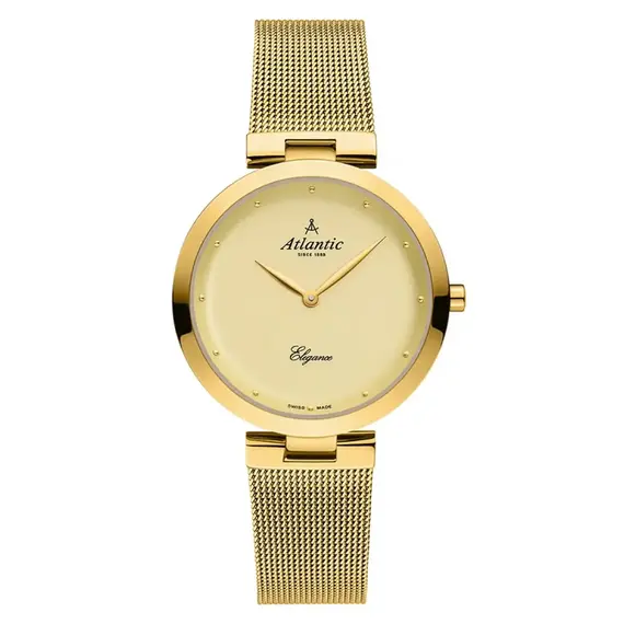 Zegarek damski Atlantic Elegance 29036.45.31MB, Wersja: żółte złoto3 