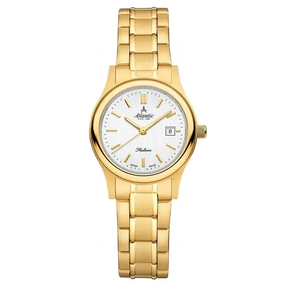Zegarek damski Atlantic Seabase 20348.45.21, Wersja: żółte złoto 