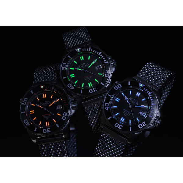 Zegarki Davosa Argonautic Lumis Ceramic Colour w ciemnościach