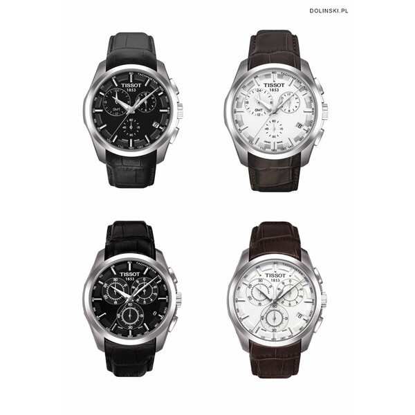 Pasek w wersji XL dedykowany do zegarków Tissot Couturier Chrono i GMT
