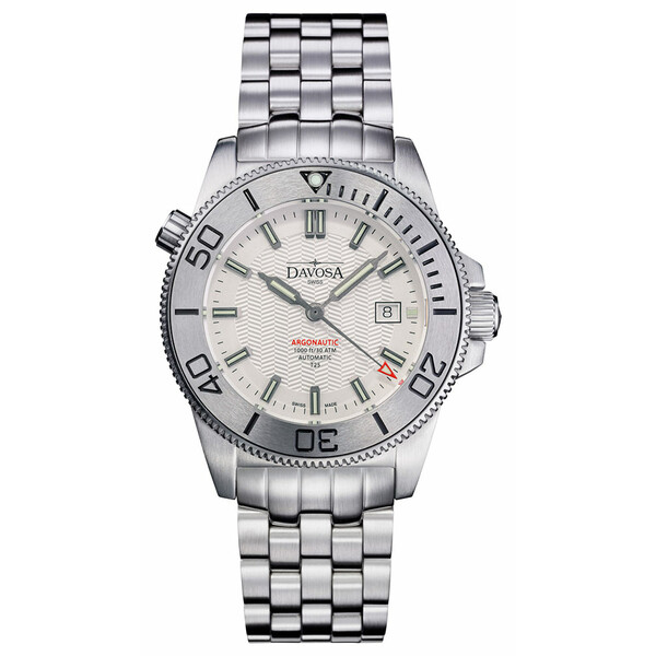 Zegarek nurkowy Davosa Argonautic Lumis BS Automatic 161.529.01 z elegancką bransoletą