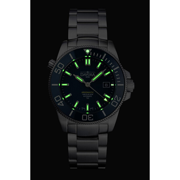 Davosa zegarek z podświetleniem SuperLumiNova ® BG W9
