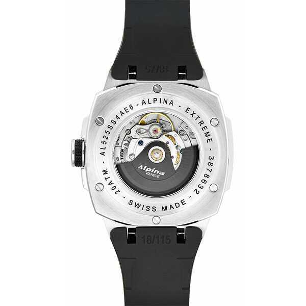 Alpina Automatic zegarek z widocznym mechanizmem