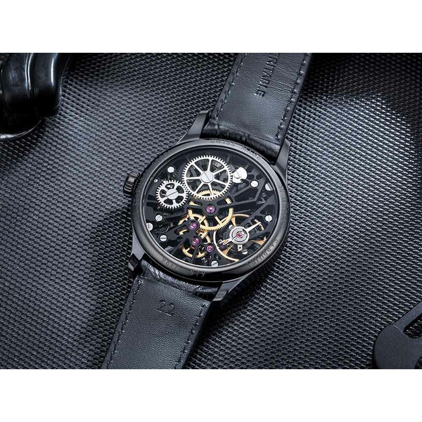 Aerowatch 50981 NO18 Renaissance Skeleton Cobweb zegarek od spodu