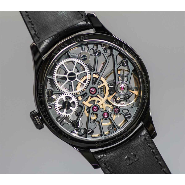 Aerowatch Renaissance Skeleton Cobweb 50981 NO20 tył zegarka