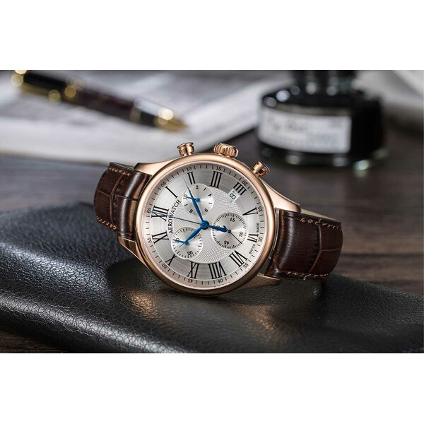 Aerowatch 79986 RO01 Renaissance Chronograph zegarek z chronografem