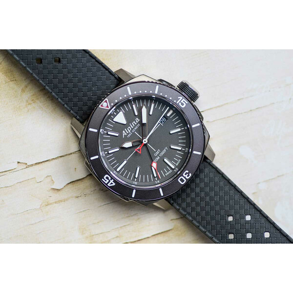 Alpina Seastrong Diver GMT AL-247LGG4TV6 zegarek