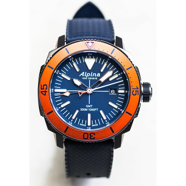 Alpina Seastrong Diver GMT AL-247LNO4TV6 zegarek