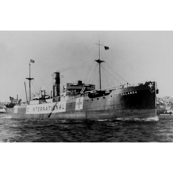 Calanda — pierwszy statek, który został zarejestrowany w szwajcarskim rejestrze łodzi