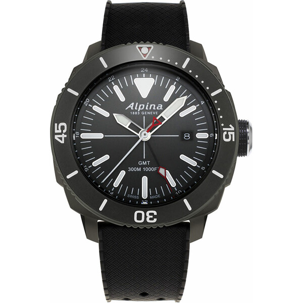 Alpina Seastrong Diver GMT AL-247LGG4TV6 zegarek nurkowy